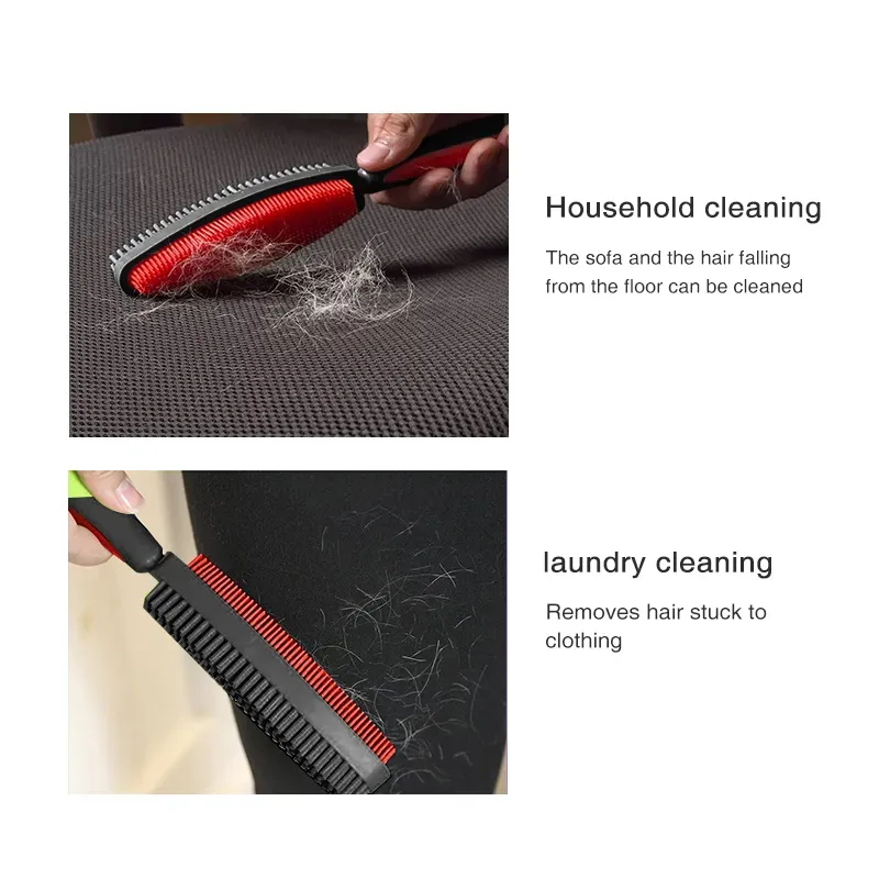 Dual-Use Pet Hair Removal Brush for Dogs and Cats