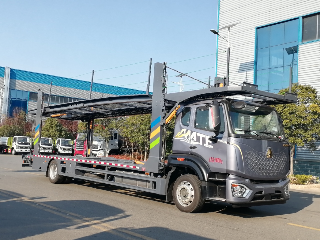 HOWO Car Carrier Transport Semi Trailer