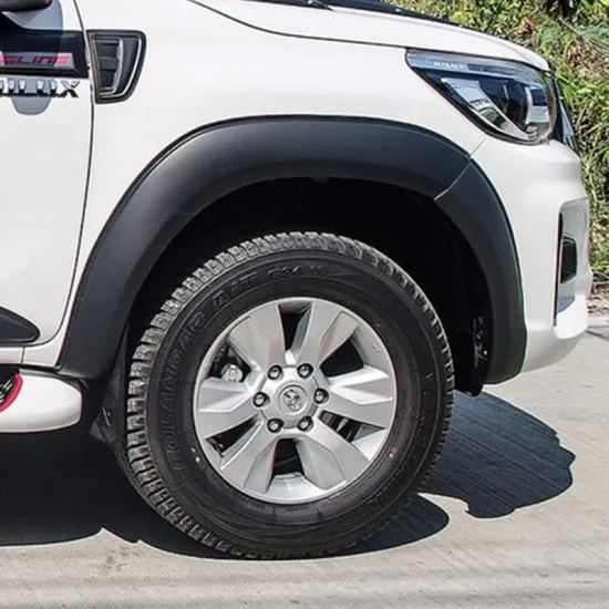 OEM Design Fender Flare Arch Matte Black for Hilux Rocco 2019