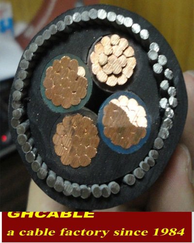 XLPE SWA PVC STEEL WIRE ARMOURED POWER CABLE