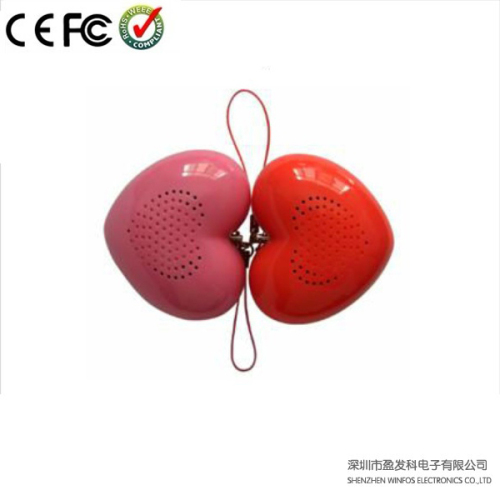 Gift Heart Shape Speaker for Promotion (W-S005)