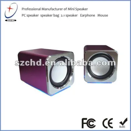 Professional usb speaker for pc for multimedia devices