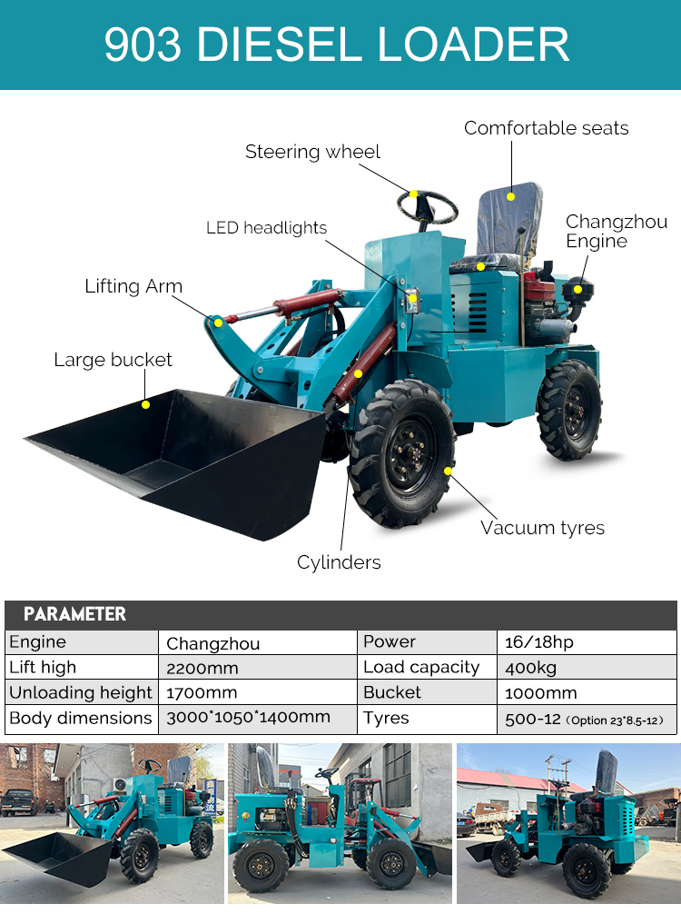 Made In China Nuoman Electric Small Loader 2