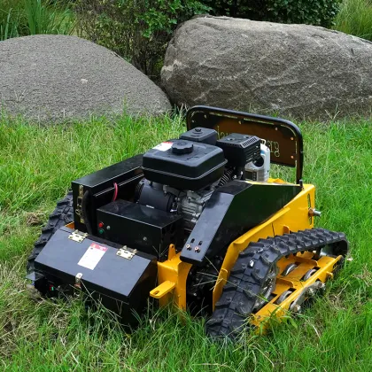 Wholesale ZONGSHEN 225cc Remote Control Mower 550mm Garden Robot Crawler Lawn Mower