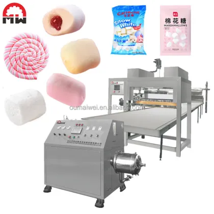 High Return Marshmallow Production Line: Extruded Marshmallow Machine & Depositor