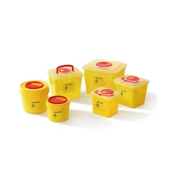 Yellow Sharp Container Box for Medical Waste (1-13L)