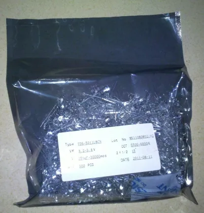 Warm White 5mm Concave Light Emitting Diode For Led Christmas Light Strings