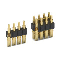 Spring loaded copper connector pogo pin for battery