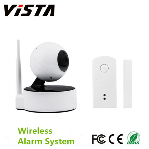 Motion Detection Wireless Ip Camera Door Contact Sensor