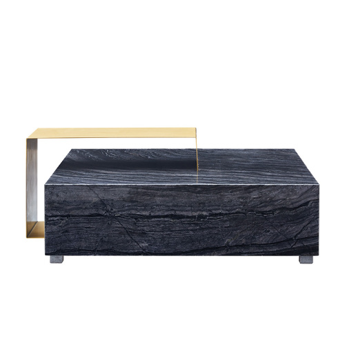 Exclusive Modern Square Italian Style Marble Coffee Tables