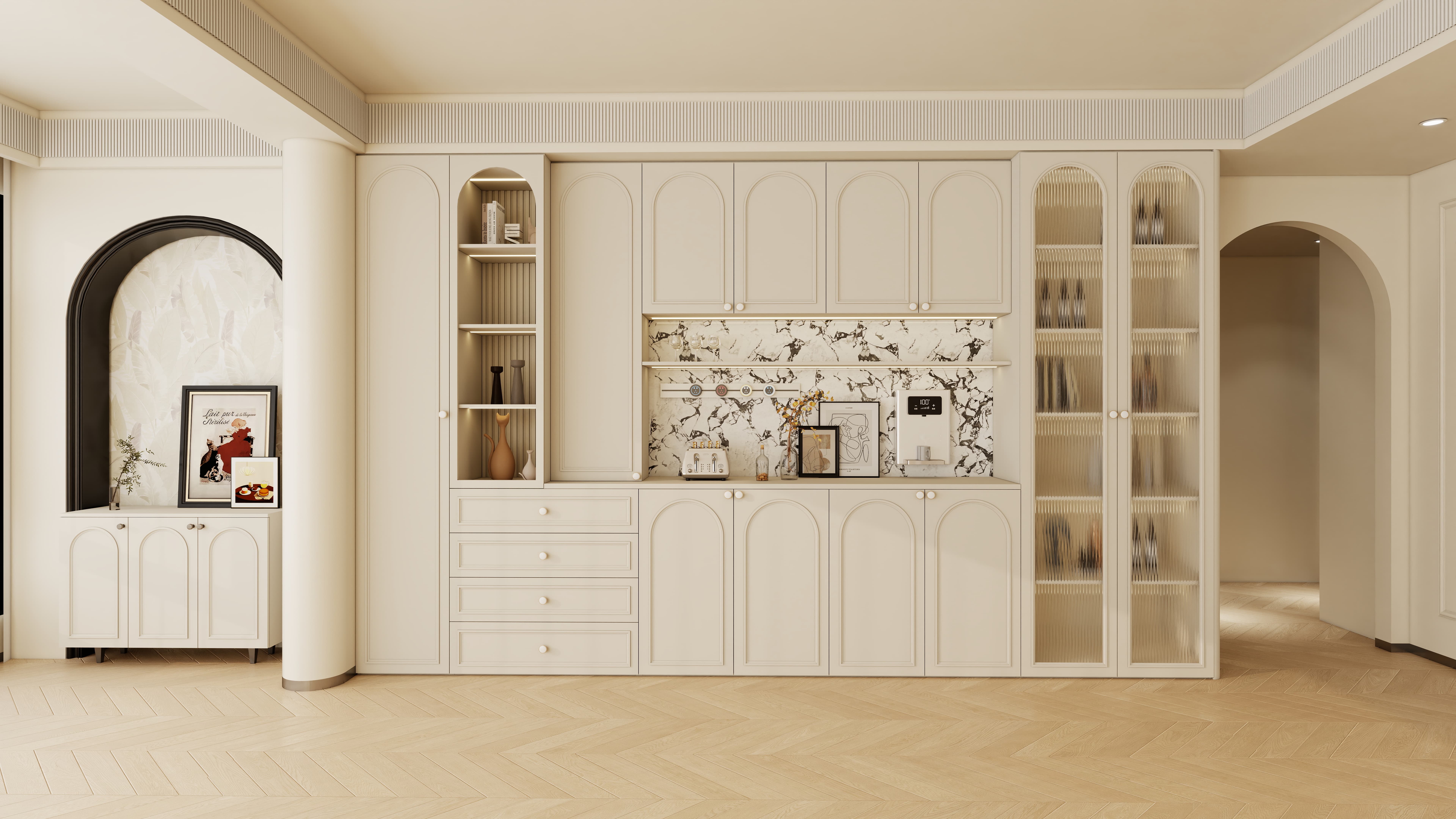 Compact storage solution