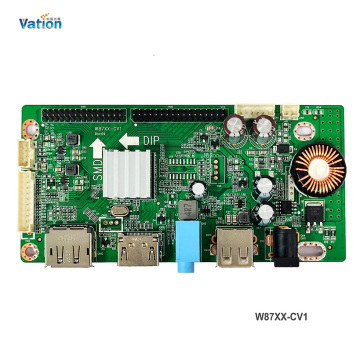 W87XX-CV1 DUAL LVDS Audio Output Driver Board สำหรับ 2560x1600 QHD LCD 2K 144Hz