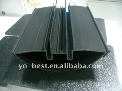 Extruded plastic profile, plastic profile