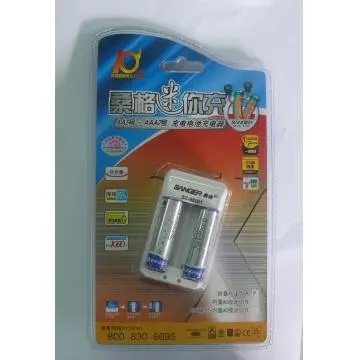 Rechargeable Ni-MH AA Batteries charger