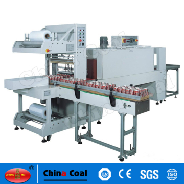 QSJ-5040A Automatic Sleeve Wrapper bottle packing machine+BSE-5040A Heat Shrink Tunnel