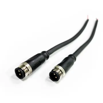 M8 2-gold Plated Connector Cable Assembly