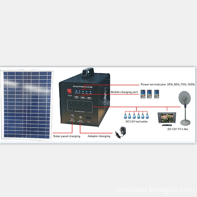 60w solar home system
