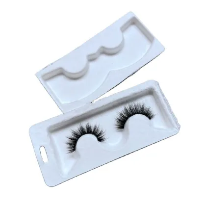 Custom Eyelash Packaging Box EcoTray Holder