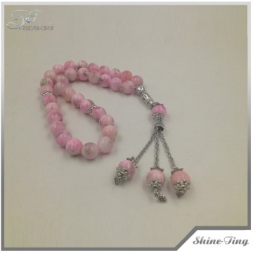 Latest design manufacturer directly sale stone tasbih prayer beads for sale