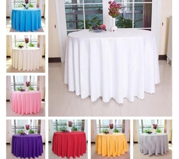 Fancy Wholesale Polyester Wedding Table Cover