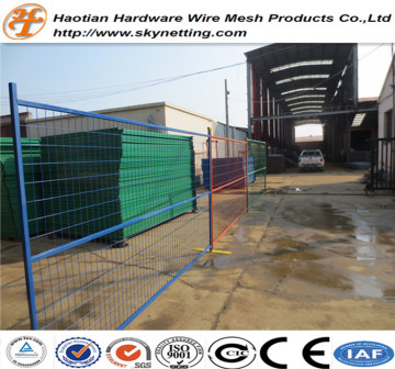 ISO certificated high quality pvc coated temporary fence Canada temporary fence panel