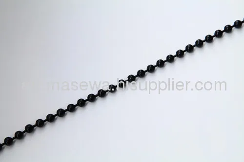Black Ball Bead Curtain 