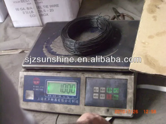 16 gauge black annealed wire