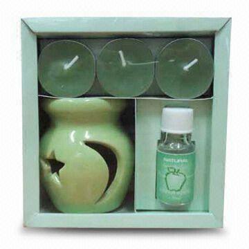 Aroma Gift Set, Includes 10mL Fragrance Oil, Measures 13.5 x 13.5 x 6.5cm