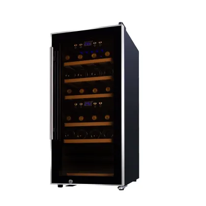 Wine Chiller Compressor Wine Cooler With Stand Legs