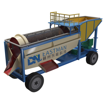 China-Made 15 TPH 1500mm Length Screening Trommel Screen Price