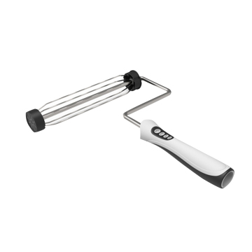 Drahtkäfig 7,8 mm Stahlwelle Verzinkter/verchromter gummierter Griff Lackierrollenrahmen