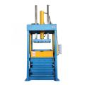 Vertical clothes textile baling compress