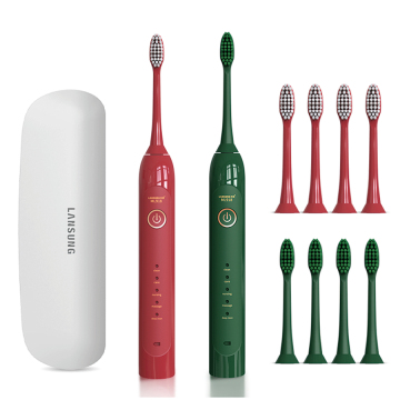 Smart Sonic Whitening DuPont Soft Rechargeable Electric Toothbrush