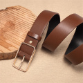 Sleek and Stylish Genuine Leather Men's Waist Belt