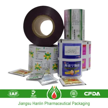 pharmaceutical tablet aluminum capsule medication packing roll