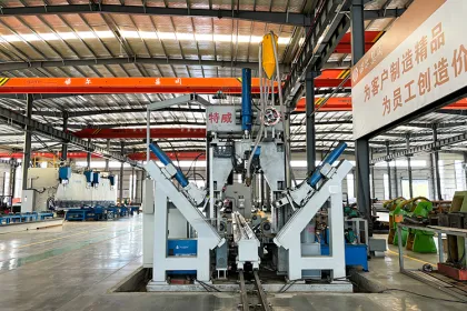 Precision Seam Welding System for Light Pole