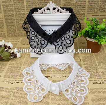 fashion jewelry embroidered false bib necklace lace collar