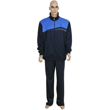 Hot Sell Men's Polyester Jogging Suit Sport Tracksuit