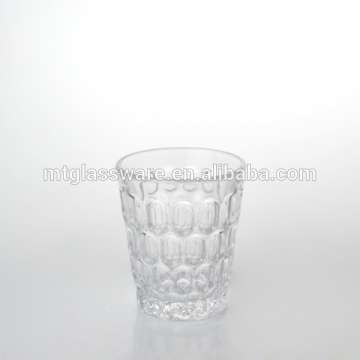 FDA,Machine made high quality old fashioned crystal glass for brandy