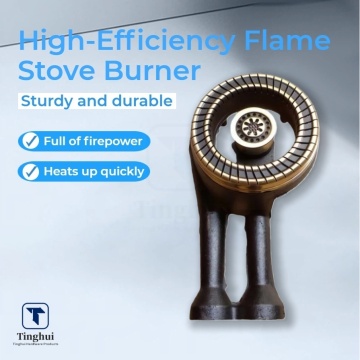 Black-Yellow Edge Stove Head Burner Kit