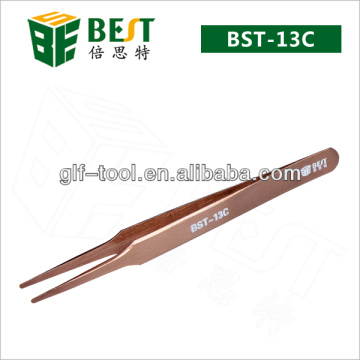 BEST-13C Beautiful girl eyelash tweezers