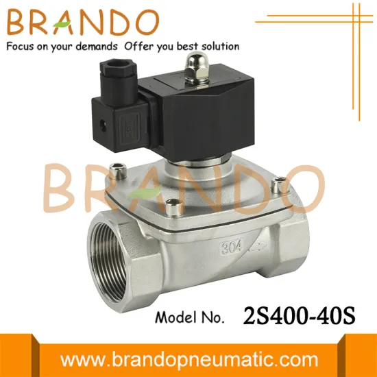 1-1/2'' 2S400-40 2 Way Stainless Steel Water Valve