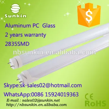 High quality Low price Energy-saving t8 tube full glass led tube 3000k 4500k 6000k