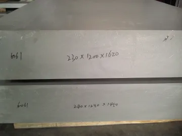 Tempered Flat Aluminum Plate 6061 T651 With High Polishing