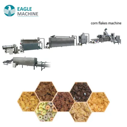 Wheat and Cereal Flaking Machine - Food Extruder