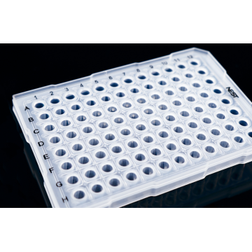 Placas PCR de 96 poços sem saias 0,2ml