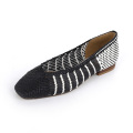 Comfortable Woven Flat Casual Women's Shoes
