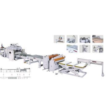 Automatic lamination hot press production line