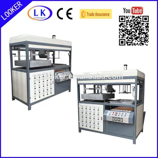 Transparent Scourer Cover Vacuum Forming Machine