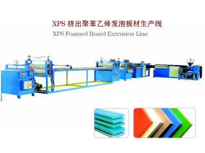 XPS Foam Board Production Line Equipment and Technologies